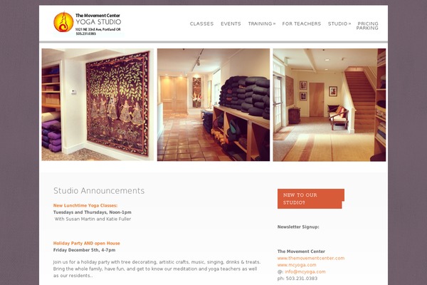 Dandelion theme site design template sample