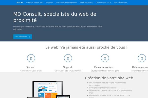 Ward theme site design template sample
