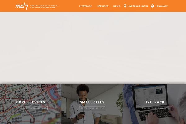 Site using Superfly-menu plugin