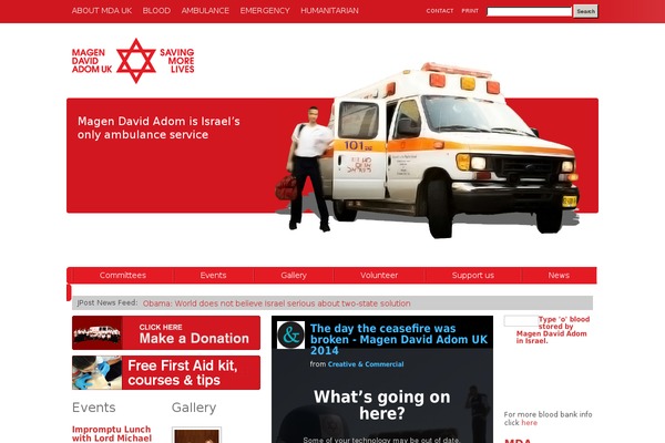 mdauk.org site used Mda