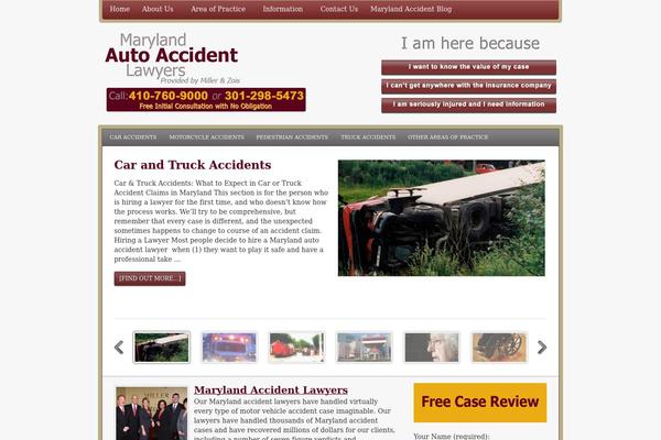 Varia theme site design template sample