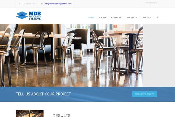 Constructo theme site design template sample