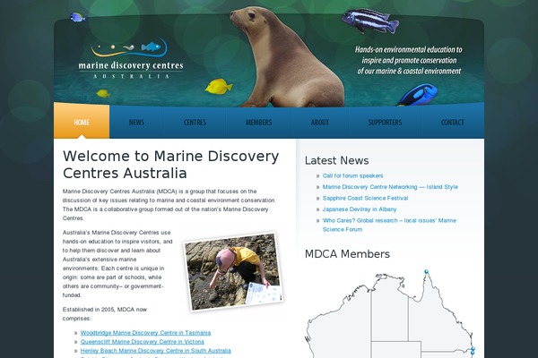 mdca.org.au site used Mdca