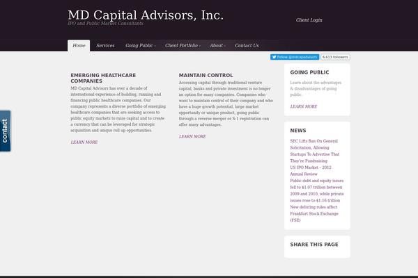 Coda theme site design template sample