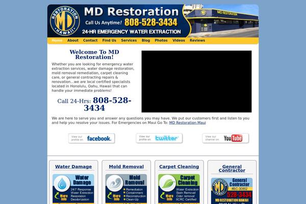 Smallbiz theme site design template sample