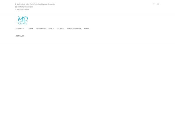 Dental-care theme site design template sample