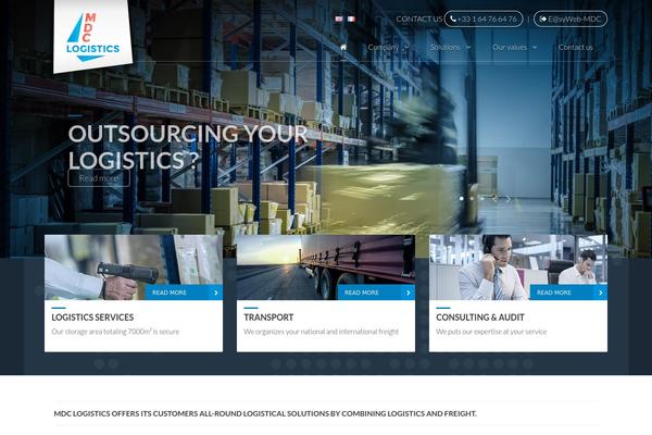 Mdc theme site design template sample