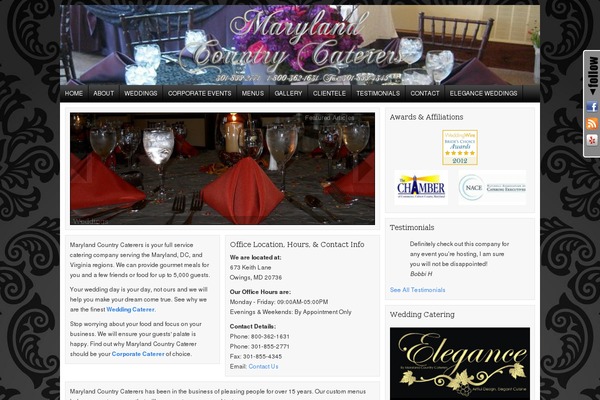 Site using Dynamic Content Gallery plugin
