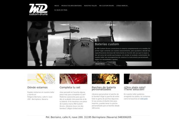 Target theme site design template sample