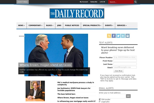 NewsMag theme site design template sample