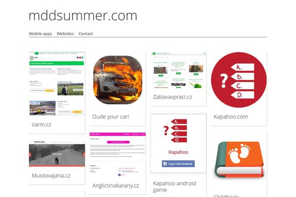 Fluxipress theme site design template sample