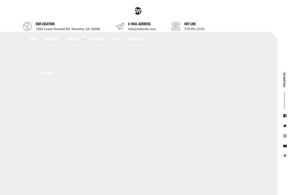 Industrey theme site design template sample