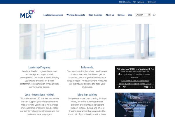 mdi-training.com site used Keynetdivi