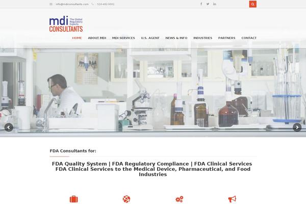 Sarraty theme site design template sample