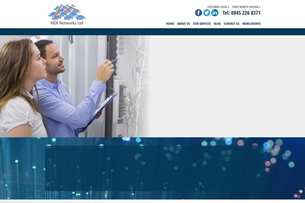 mdinetworks.com site used Mdi-theme