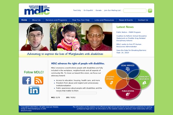 mdlcbalto.org site used Mdlc