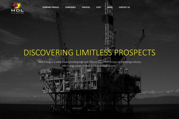 Mdl theme site design template sample