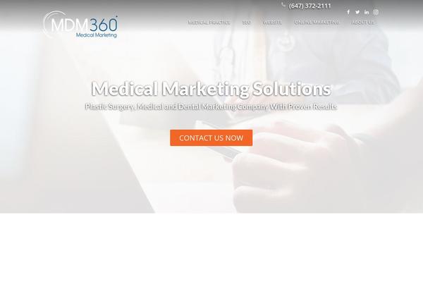 Zephyr theme site design template sample