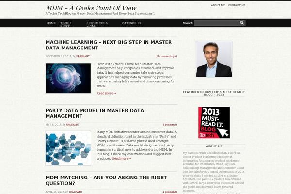 Ampersand theme site design template sample
