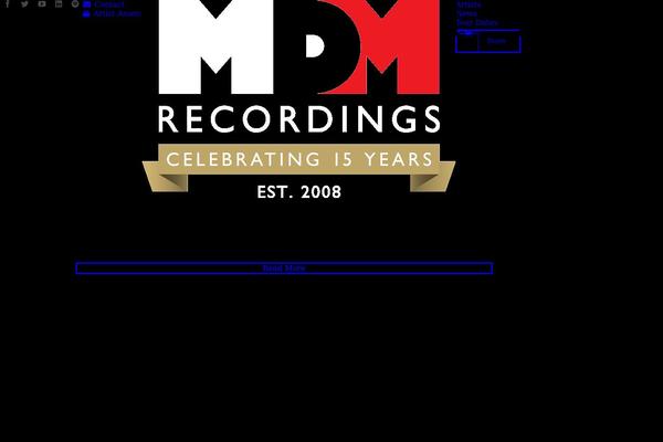 Mdm theme site design template sample