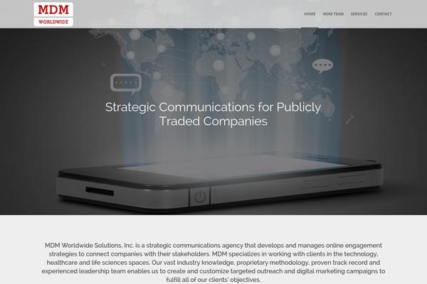 Mobius theme site design template sample