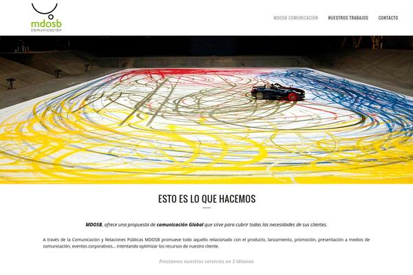 Vigor theme site design template sample