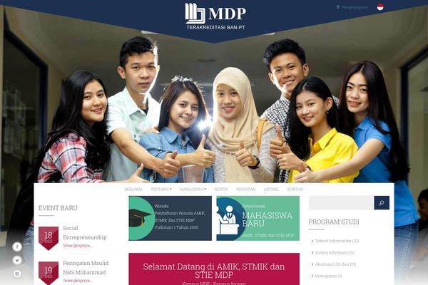 Smarty-child theme site design template sample