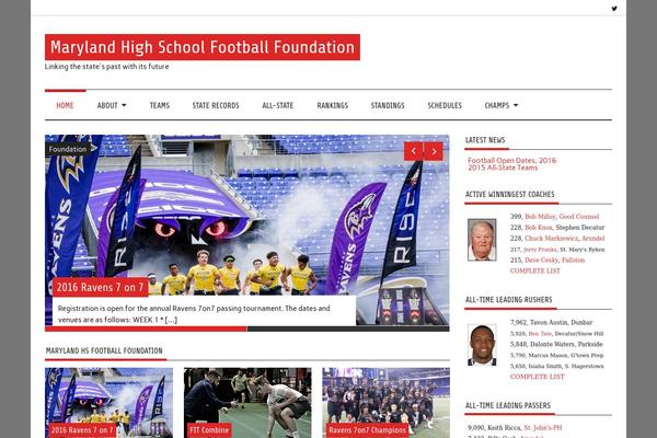 Coraline theme site design template sample