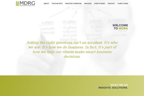 Storefront theme site design template sample