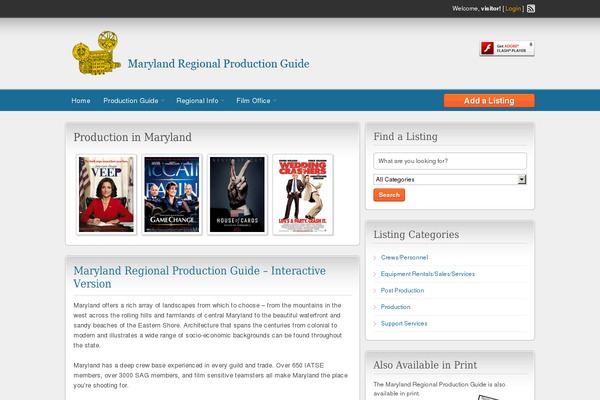ClassiPress theme site design template sample