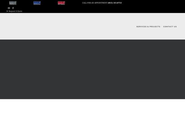 Highend theme site design template sample