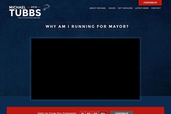 mdtubbs.com site used Mdtubbs-theme