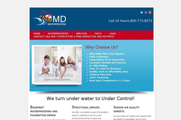 Local Business theme site design template sample
