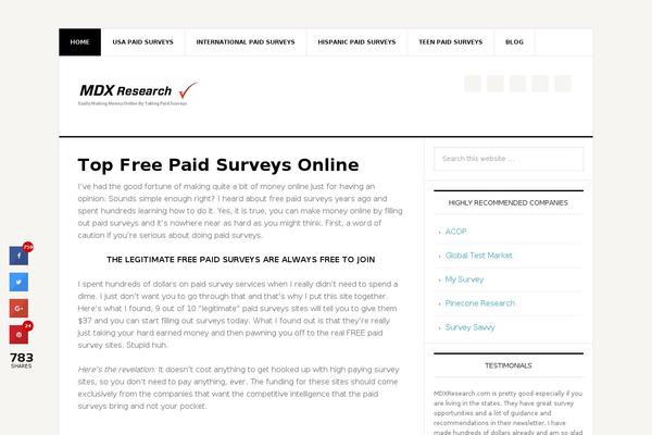 News Pro theme site design template sample