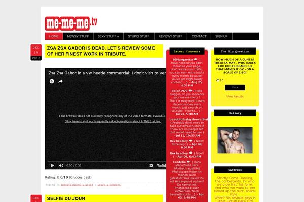 Hybrid theme site design template sample