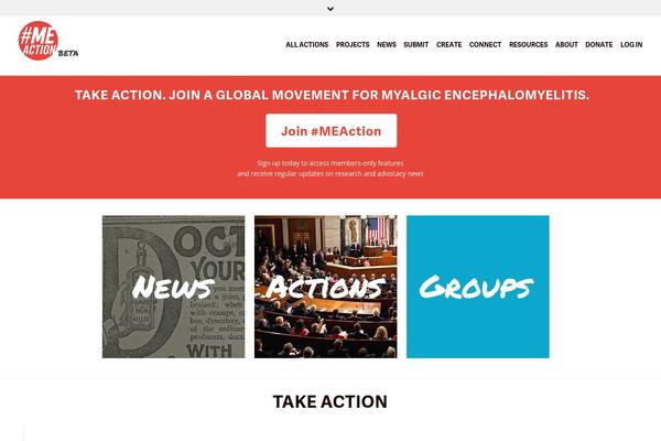 activism-child theme websites examples
