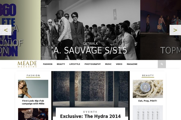 Magazine Pro theme site design template sample