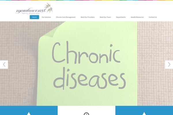 Medicom theme site design template sample