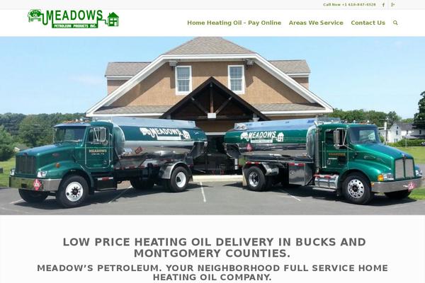meadowspetroleum.com site used Twenty Nineteen
