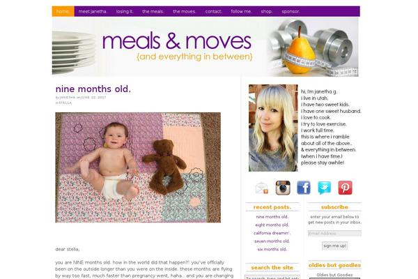 Thesis 1.8 theme site design template sample