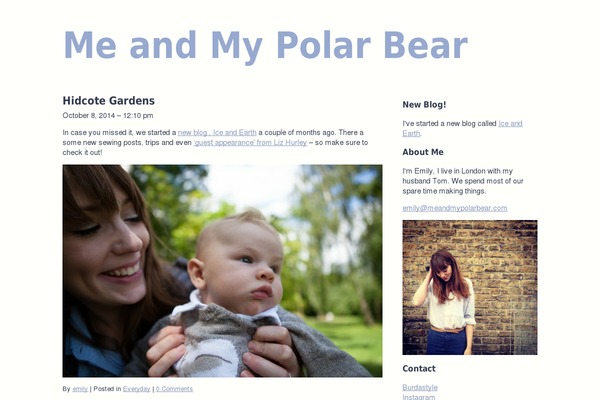 Sandbox theme site design template sample