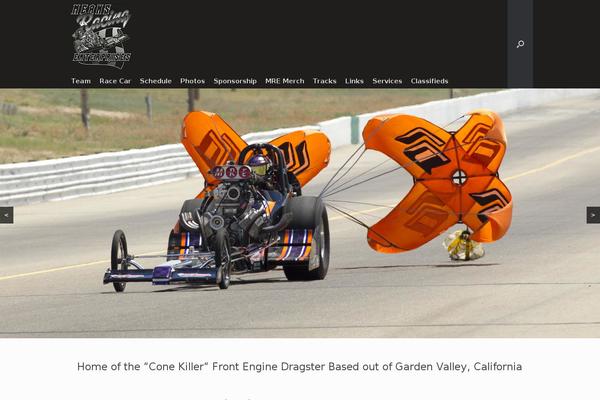 Vantage theme site design template sample