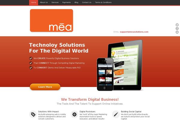 Invicta theme site design template sample