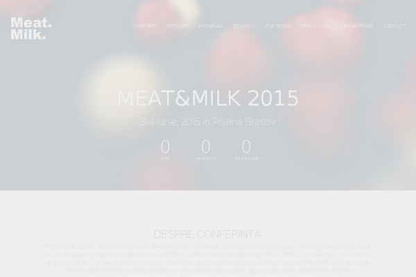 Evento theme site design template sample