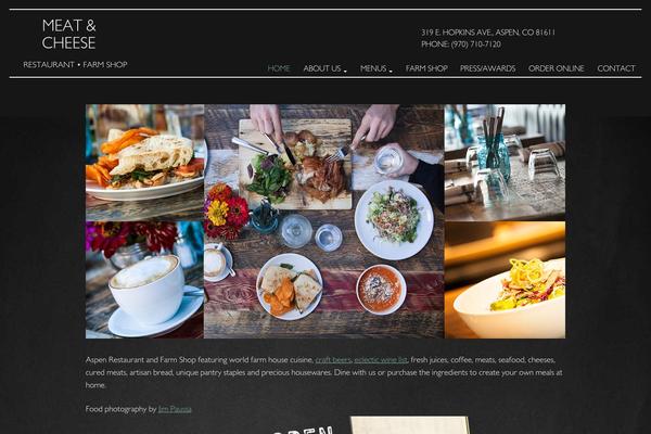 Site using Easy-restaurant-menu-manager plugin
