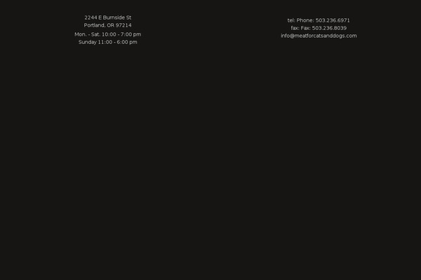 meat theme websites examples