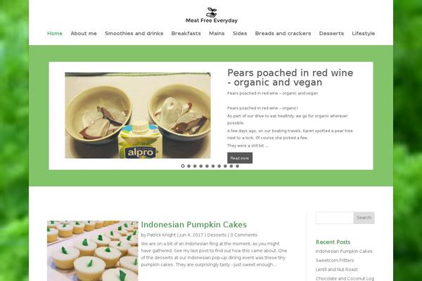 Blossom Mommy Blog theme site design template sample