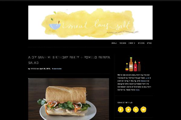 Truly Minimal theme site design template sample