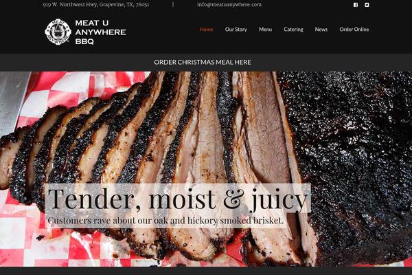 Nosh theme site design template sample