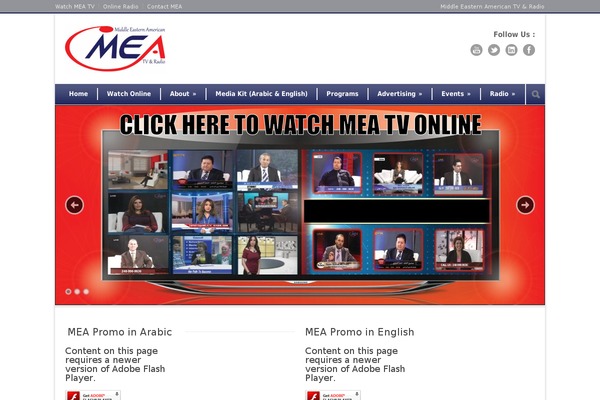 Site using Hana Flv Player plugin
